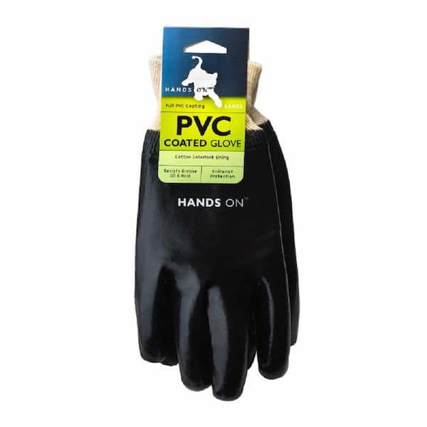 HANDS ON Fully Coated PVC Gloves
