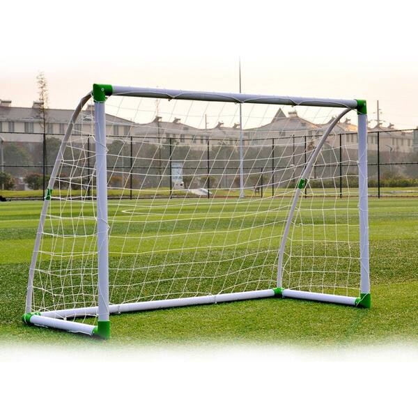 MH 12ft x 6ft Pro Stadium Wheeled Football Goal Package - Pair