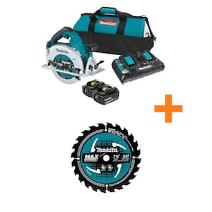 18V X2 LXT (36V) Brushless Cordless 7.25 in. Circular Saw Kit 5.0Ah with 7.25 in. Framing Saw Blade