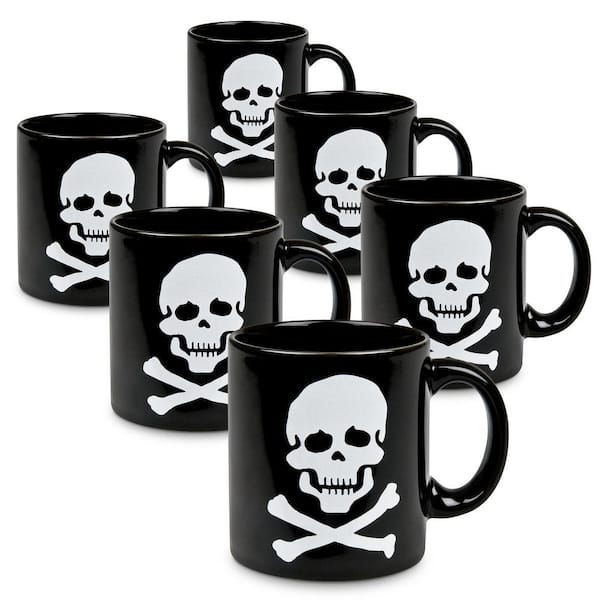 Buy Black Western Coffee Mug Set of Four