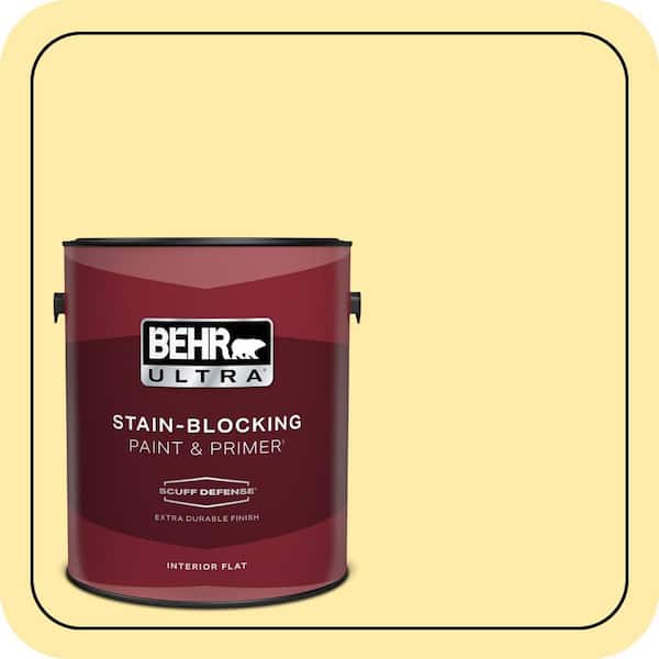 BEHR ULTRA 1 gal. #P300-3 Rite of Spring Extra Durable Flat Interior Paint & Primer