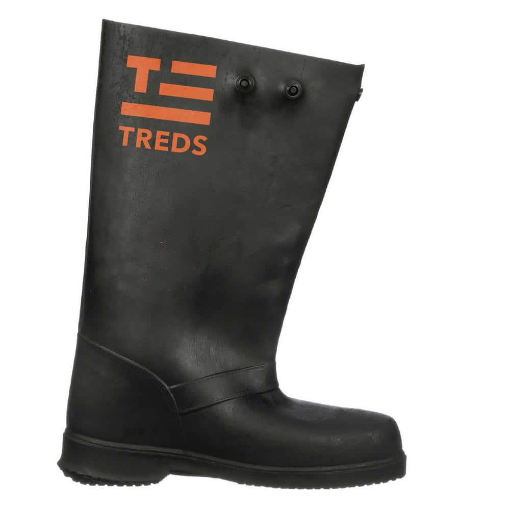 Treds 17 In Over The Shoe Concrete Boot Men Sizes 7 5 8 5 Medium The Home Depot