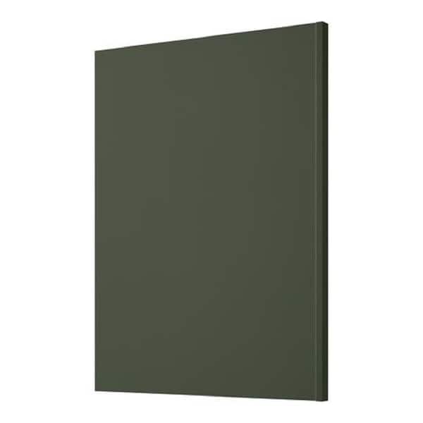 Avondale/Leyton 30 in. W x 41 in. H Washer/Dryer Flush End Panel in Fern Green