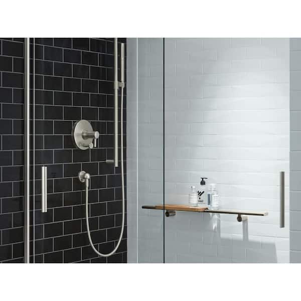 Matte Black Grab Bar Kohler K-97629-na Choreograph Shower
