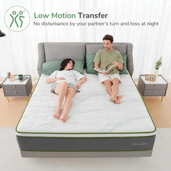 Best Value of Medium Firm Memory Foam Cooling Pillow - Novilla King