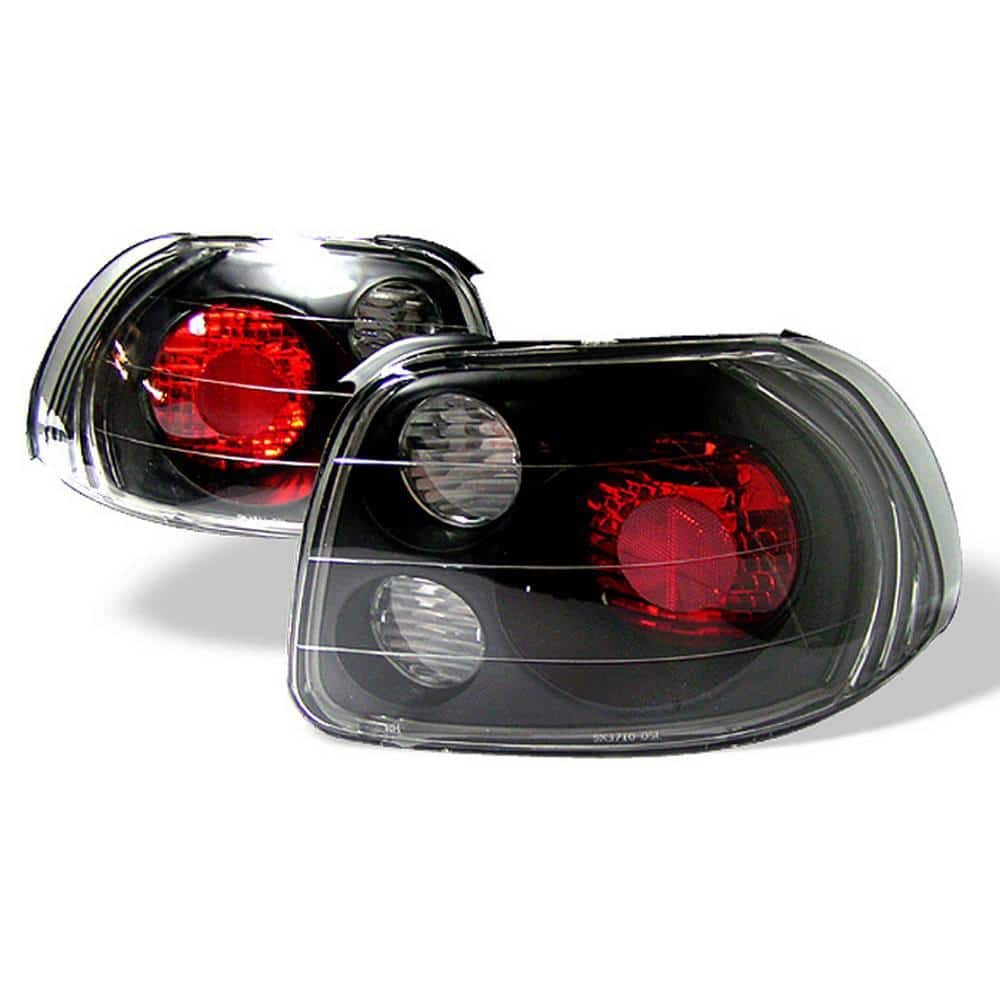 Honda Del Sol 93-97 Euro Style Tail Lights - Black price history on PriceWatchPro