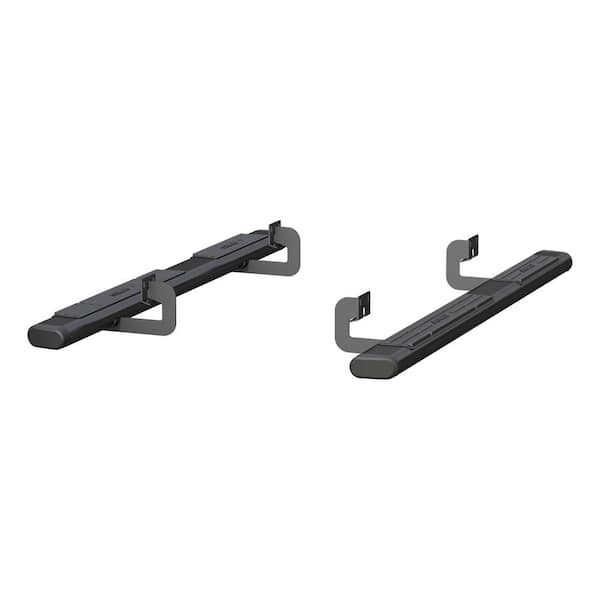 Aries 6 x 75-Inch Oval Black Aluminum Nerf Bars, Select Ford F-150