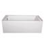 Hydro Systems Sydney 72 in. Left Hand Drain Rectangular Alcove Bathtub ...