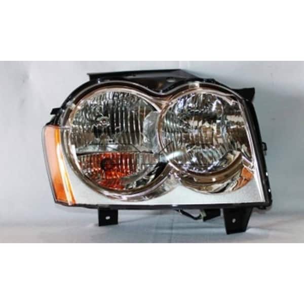 TYC Headlight Assembly 2007 Jeep Grand Cherokee V6 V8