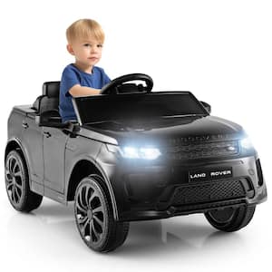 9.5 in. Kids Ride-On Car with Remote Control Black