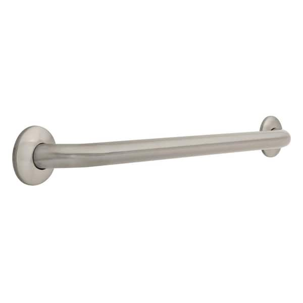 Franklin Brass 24 in. x 1-1/4 in. Concealed Screw ADA-Compliant Grab Bar in Brushed Nickel