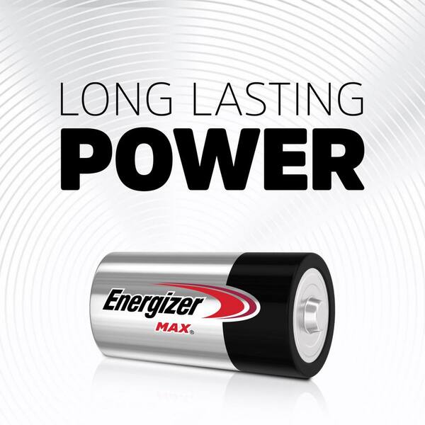 Energizer Max C Batteries 8 Pack C Cell Alkaline Batteries E93fp 8 The Home Depot