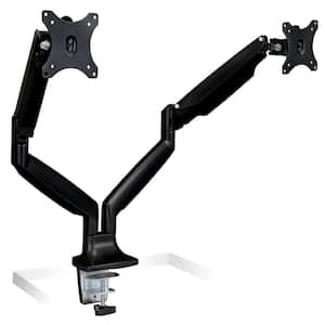 30 in. Dual Monitor Mount with Gas Spring Arms for Screens