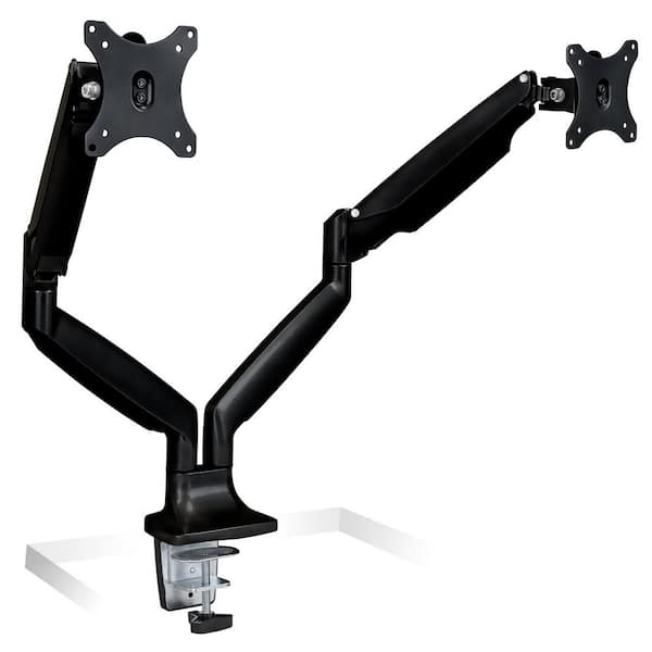 mount-it! 30 in. Dual Monitor Mount with Gas Spring Arms for Screens