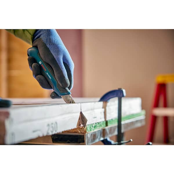 Bosch 8 mm Snap-Off Utility Knife with Soft Grip, Slider Mechanism