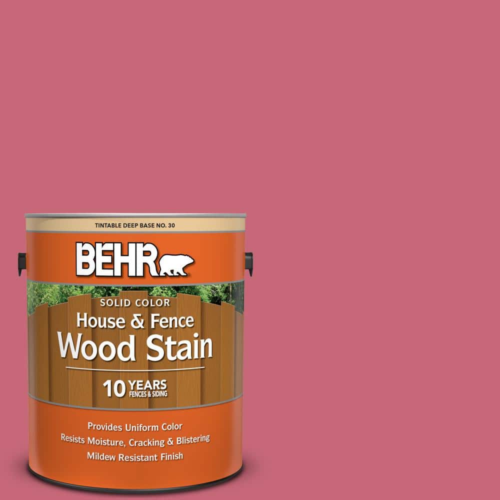 1 gal. #P140-5 Lovebirds Solid Color House and Fence Exterior Wood Stain