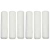 Unbranded 9 in. x 3/8 in. Shed Resistant Woven Paint Roller Cover in White (6-Pack) HD RS 1016 0900