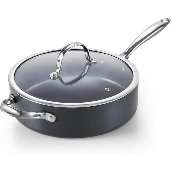 Cooks Standard Ceramic Nonstick 10 5 Inch 4 Qt Hard Anodized Aluminum