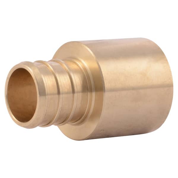 SharkBite 3/4 in. PEX Barb x 3/4 in. Female Brass Sweat Adapter