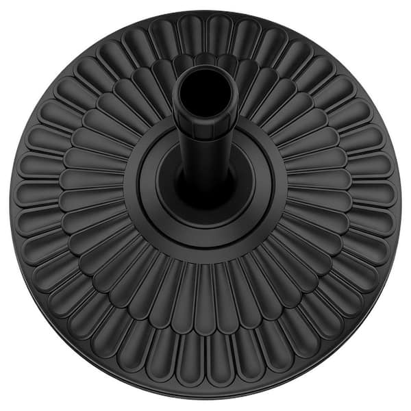 hayward 88 lbs round patio umbrella base in black C-Hopetree lb Heavy Duty Water Fillable Stand Weight for Outdoor Market Table Umbrella, : Patio, Lawn & Garden this base provides a stable and reliable foundation for your outdoor shade Round Patio Umbrella Base in