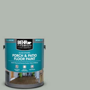 1 gal. #PPU12-14 Verdigris Gloss Enamel Interior/Exterior Porch and Patio Floor Paint