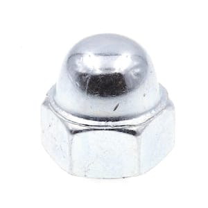 3/8 in.-16 Zinc Plated Steel Acorn Cap Nuts (25-Pack)