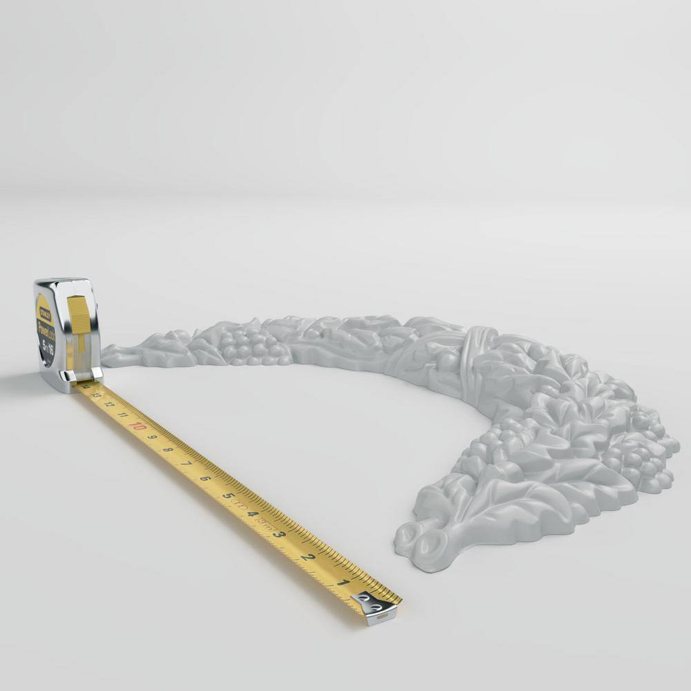 Primed White Polyurethane Crown Applique Onlay