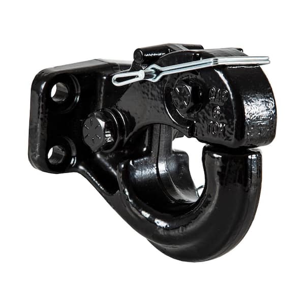 BUYERS PRODUCTS 6-Ton Pintle Hook Hitch first 2 in. to 3 in. Lunette Ring with Mounting Kit