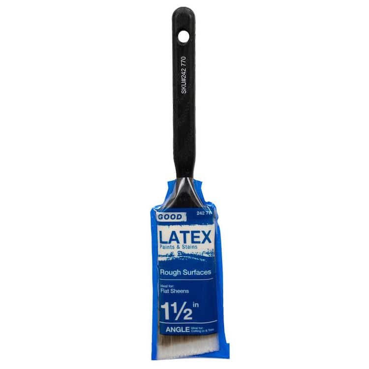  Good 1.5 in. Angled Sash Polyester Paint Brush