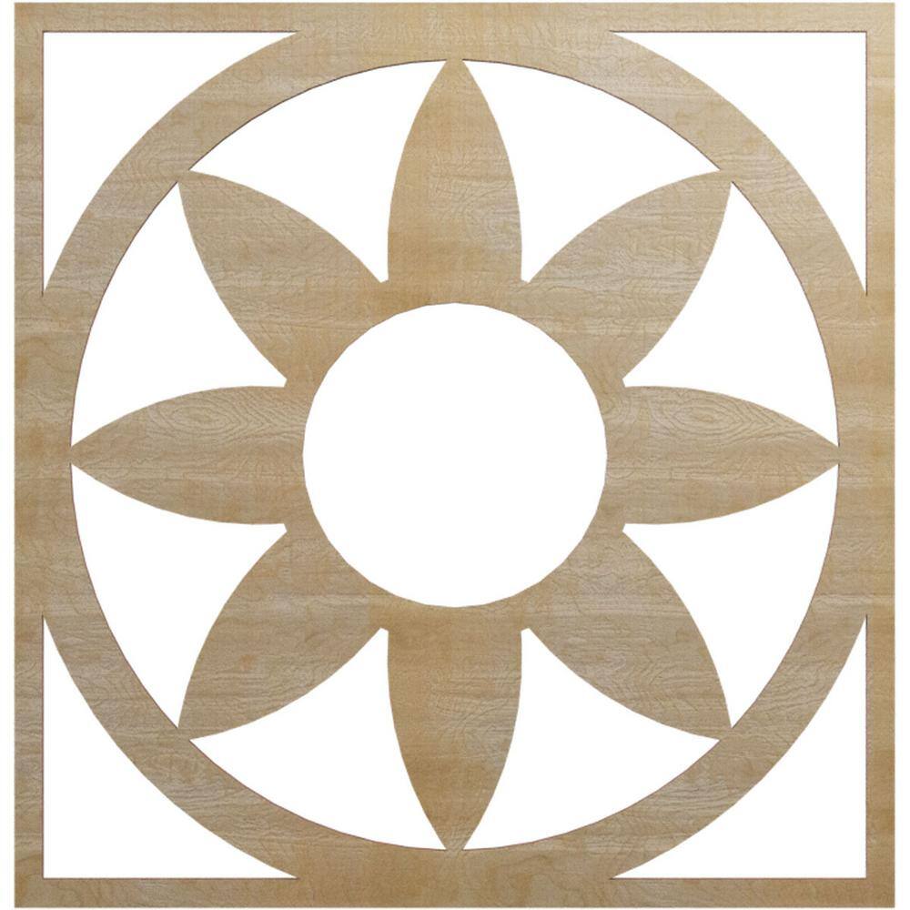 22 in. x 7.75 in. x 0.375 in. Wood Medallion Moulding price history on PriceWatchPro