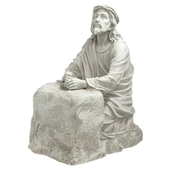 Design Toscano 23.5 in. H Jesus in the Garden of Gethsemane Sculpture