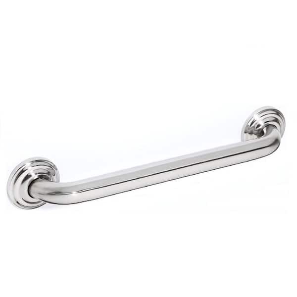 Taymor Brentwood 36 in. x 1.25 in. Safety Grab Bar in Polished Stainless Steel
