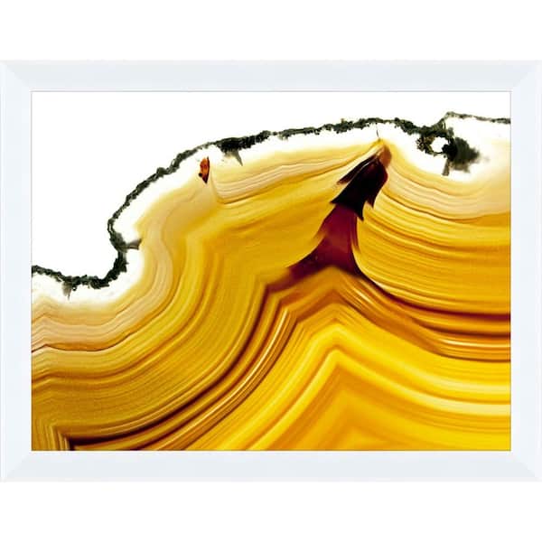 PTM Images 14 in. x 18 in. "Lava Agate A" Framed Wall Art