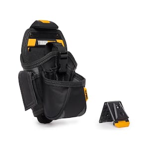 15-Pocket Specialist Drill Holster ClipTech Pouch in Black with No-Snag Hidden-Seam construction