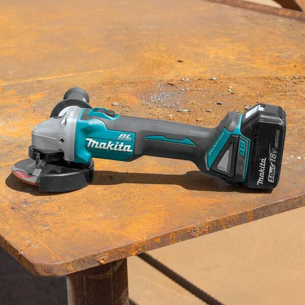 Makita 18V LXT Brushless Cordless 4-1/2 in./5 in. Cut-Off/Angle