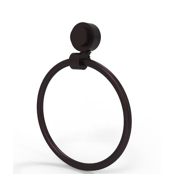 Allied Brass Venus Collection Towel Ring in Antique Bronze