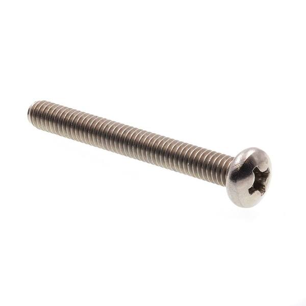 918507-8 Machine Screw: #6-32 Thread Size, 1/2 in Lg, 18-8 Stainless Steel, Plain, Round, Slotted, 100 PK | Imperial Supplies 918507-8 Machine Screw: #6-32 Thread Size, 1/2 in Lg, 18-8 Stainless Steel, Plain, Round, Slotted, 100 PK | Imperial Supplies