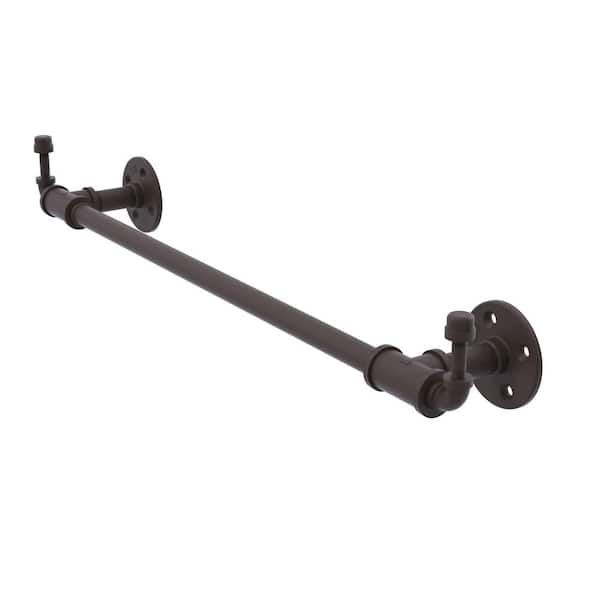 Allied Brass Pipeline Collection 18-in Wall Mounted Towel Shelf in Brushed Bronze Allied Brass Pipeline Collection 18-in Wall Mounted Towel Shelf in Brushed Bronze