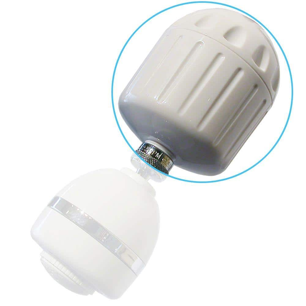 UPC 741517120101 product image for High Output2 3 in. Shower Filter in White | upcitemdb.com