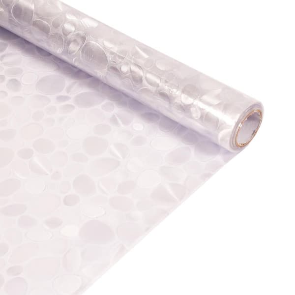 Shatex 17.7 in. W x 78.7 in. L Electrostatic Cobblestone Decorative Window Film