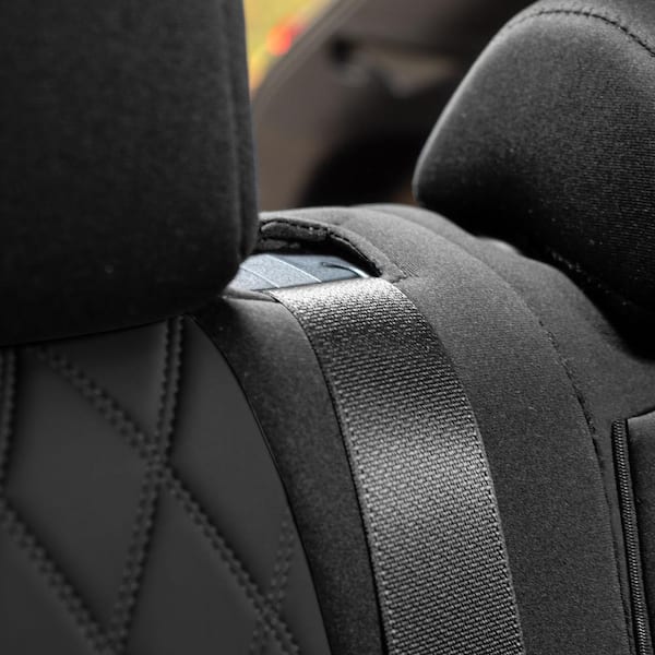 The Seat DMCM5012BLACK-FULL Custom - to Hybrid Home Group Toyota FH for Hybrid Depot Fit Covers Neosupreme Prime Rav4 2021-2024