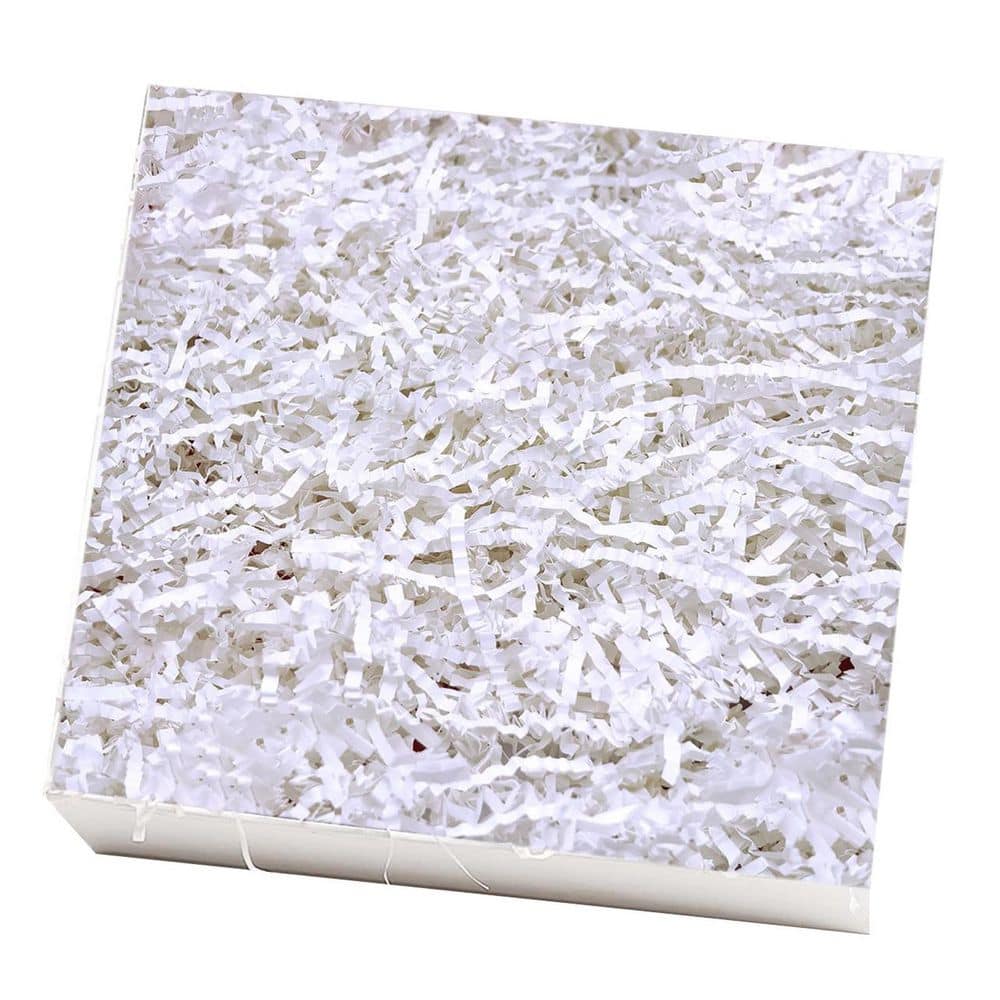 1 lbs. White Crinkle Cut Shredded Paper Filler for Gift Boxes Bags Basket Decoration Cushion Streamer Stuffing price history on PriceWatchPro