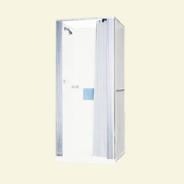 Swan 36 in. x 36 in. x 73 in. Shower Cabinet in White