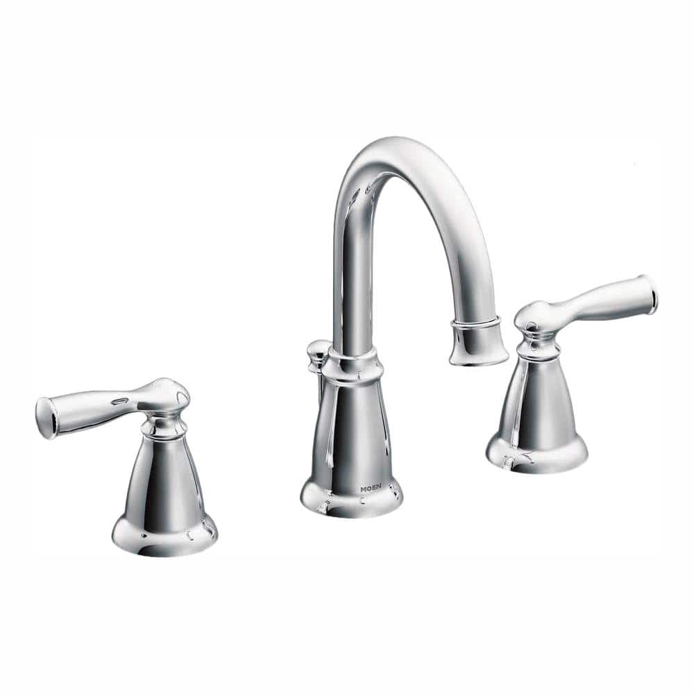 Moen Banbury 84947 CHROME Bathroom Faucet 8 in top Widespread 2 Handle In