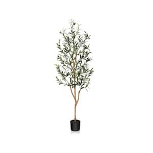 5 ft. Green Artificial Olive Trees