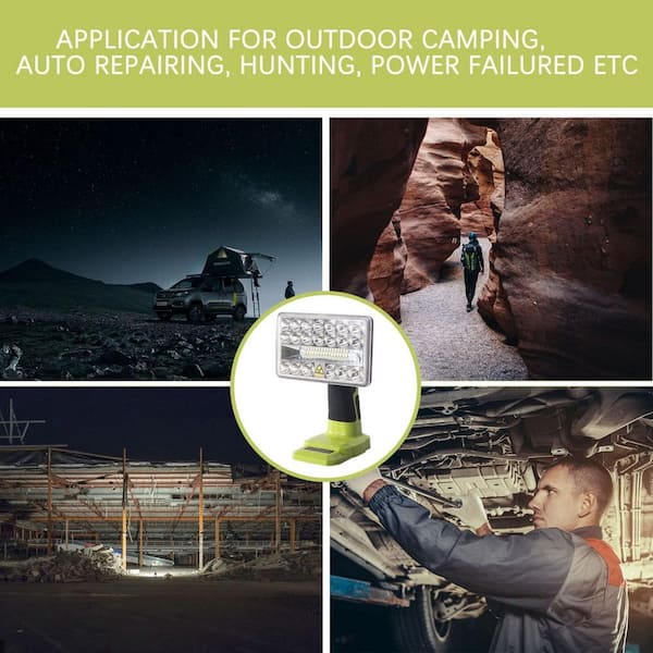 18-Watt 18-Volt 2000 Lumen LED Handheld Spotlight Work Light