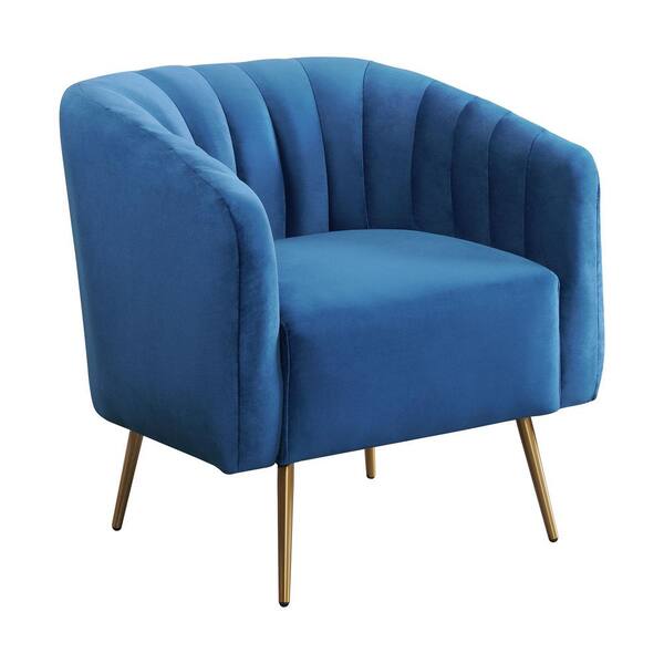 cobalt accent chair