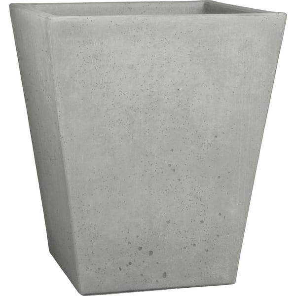 MPG 17.75 in. Square Old Stone Cast Stone Lattice Planter PS5930OS - The  Home Depot