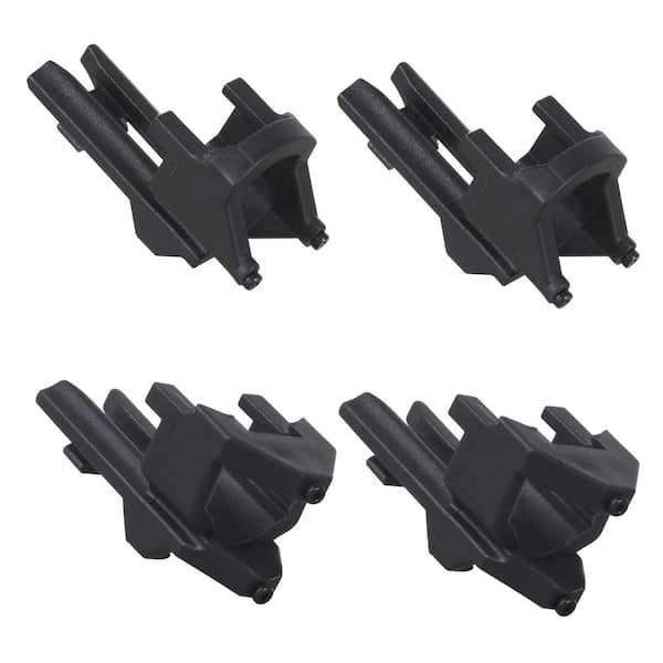 4-Pack Vinyl Siding Adapter Tips for 20V Cordless Roofing Nailers, Durable Construction, Compatible with DCN45RN Series