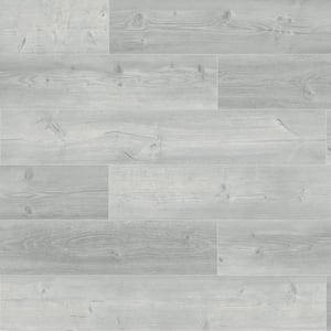 White Wash Mountain Larch 10 mm T x 8 in. W Waterproof Laminate Wood Flooring (18.6 sqft/case)